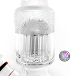 Bong Beaker Tree Perc con Arenado y Mándala - CALVO GLASS - Imagen 9