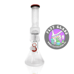 Bong Beaker Tree Perc con Arenado y Mándala - CALVO GLASS - Imagen 8
