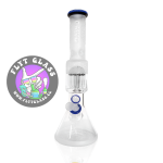 Bong Beaker Tree Perc con Arenado y Mándala - CALVO GLASS - Imagen 3